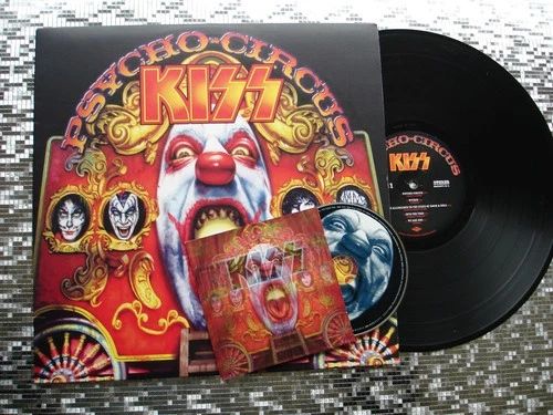 KISS ~ Psycho Circus ~ 180 gram LP w/CD   Mercury – B0020071-01 (2014)