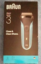 Braun Series 3 ProSkin 310s Wet & Dry Electric Shaver - Black/Blue