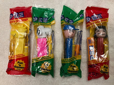 Peanuts Pez Dispenser set w/Feet Still in Plastic - Unopened Charlie Brown Pals