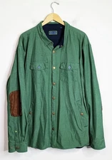 William Murray Golf Caddy Shacket - Forest Green - XL - Brand New FREE SHIPPING