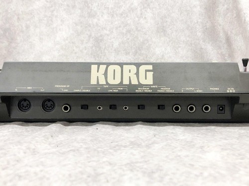 KORG POLY-800 Programmable Polyphonic Synthesizer Keyboard Good Testes Condition - Picture 5 of 5