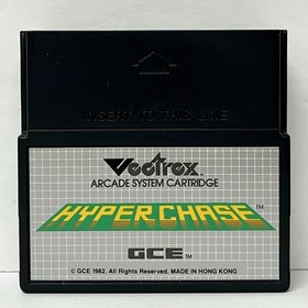 Hyperchase Auto Race (Vectrex) Complete in Box w/ Overlay Tray Manual TESTED
