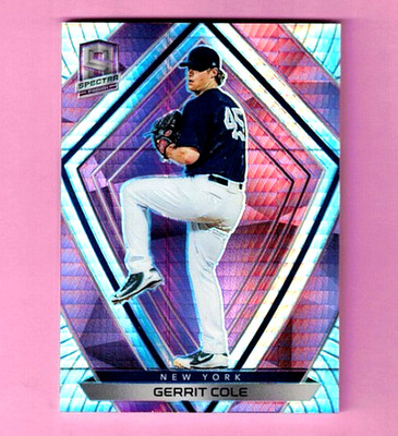 Gerrit Cole 2020 Panini Spectra Purple Prizm #27 Yankees #d /75 E19