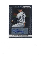 2013 Panini Prizm Roger Clemens Autograph Red Sox Yankees Pitching Legend
