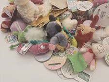 NICI 10 Stück Schlüsselanhänger Plüsch Stofftier Ca 6 cm Konvolut