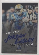 2018 Panini Luminance Rookie Blue Luminance 21/99 Jordan Lasley #147 5c9