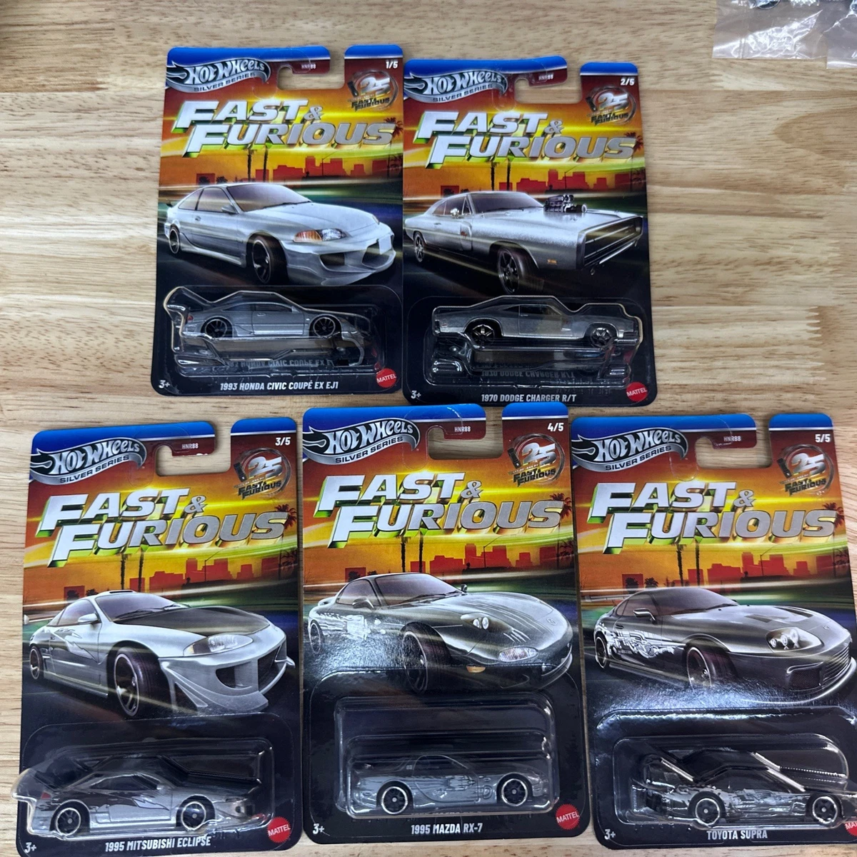 Hot Wheels Fast & Furious Toyota Diecast Cars, Trucks & Vans for