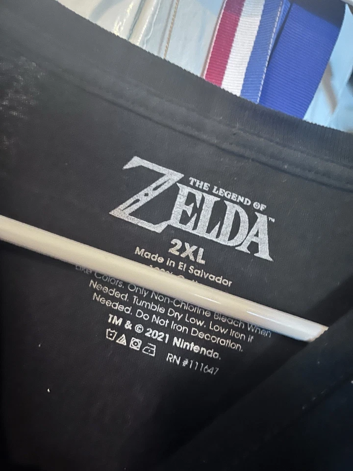 Футболка с классическим логотипом Legend of Zelda Ocarina of Time размер 2XL - Изображение 2 из 2