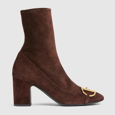 Gucci Half Horsebit Ankle Boots(PLEASE REQUEST YOUR SIZE FOR PURCHASING)