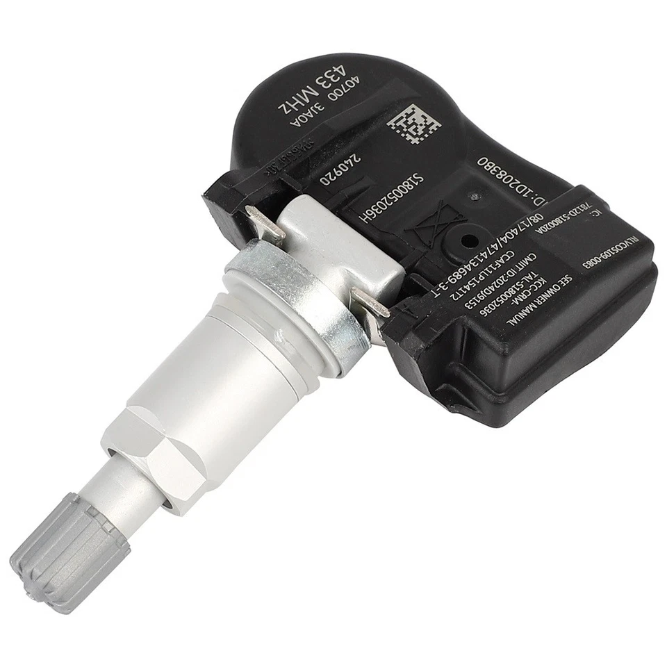 Sensor de presión de neumáticos 4 piezas 433 MHZ para 14-20 INFINITI Nissan Altima TPMS 407003JA0A Foto 4 de 4
