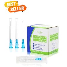 High-Quality 23 Ga 1.5 Inch Needles, 100 Pack for Industrial and Research Use