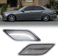 White Led Clear Side Marker Light For 2010-2013 Mercedes Benz W212 Sedan Wagon