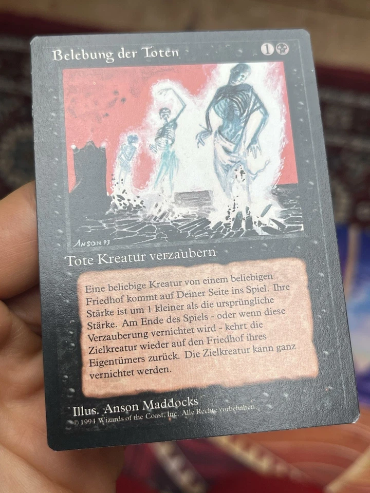 German FBB • Animate Dead • Unplayed / LP+ • Mtg (1694) - Image 2 of 4