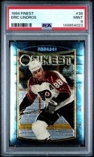 149854023 Eric Lindros 1994 Topps Finest #38 PSA 9