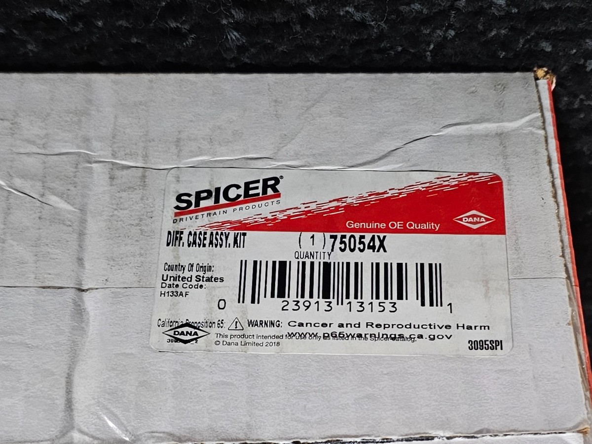 Spicer Rear Loaded Differential Case Assembly For Jeep Grand