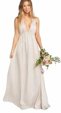 Show Me Your Mumu Luna Halter Gown Show Me The Ring Bridesmaids Dress size M