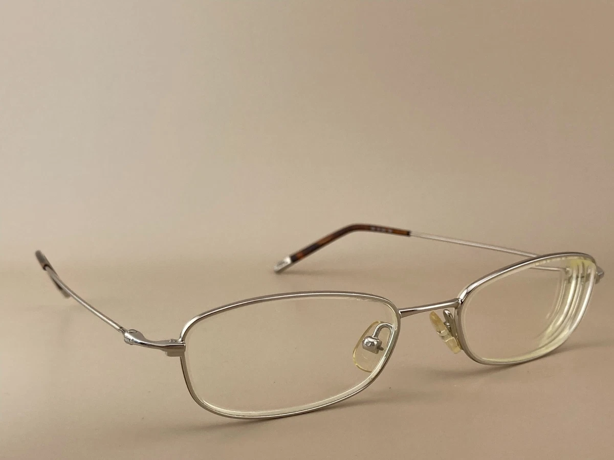 Ralph Lauren Eyeglasses Frames Only, RALPH 7515/S, 49-18-135, Silver Ralph Lauren 7515/S L6E Brown Half Rim Rectangle Eyeglasses  main image 2