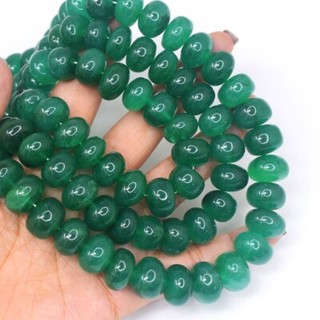 3 Strand Best Green Emerald 1810.00 Cts Beautiful Necklace Jewelery VK 15 E548