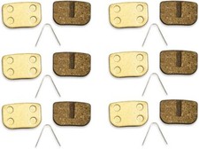 12 Piece Brake Pads for E-Bikes and Scooters: Transpro Full Metallic Copper