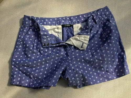 J.Crew Blue And White Shorts - Picture 2 of 10