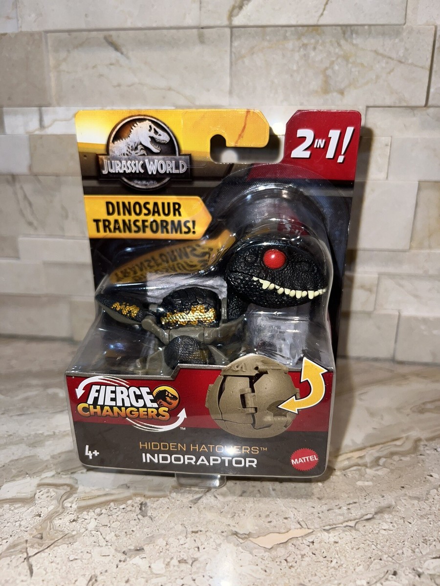 Jurassic World Fierce Changers Hidden Hatchers Indoraptor Dinosaur
