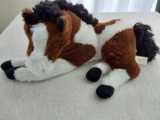 Dan Dee Collectors Choice Horse Plush Stuffed Animal Laying Down Collectibles