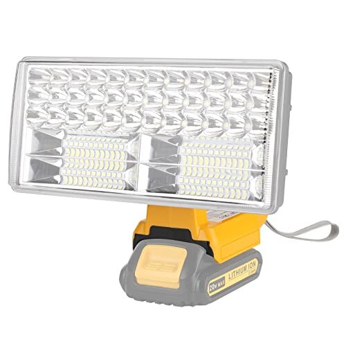 Lampada LED 4200LM per Dewalt 18V: Luce da Cantiere Professionale Senza Fili