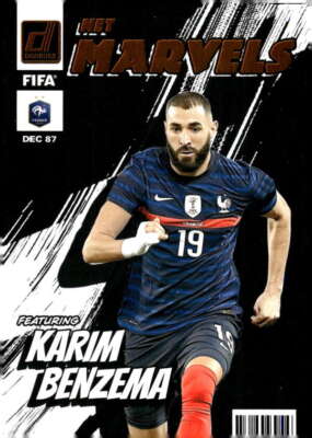 2022-23 Donruss FIFA Net Marvels #10 Karim Benzema France Soccer