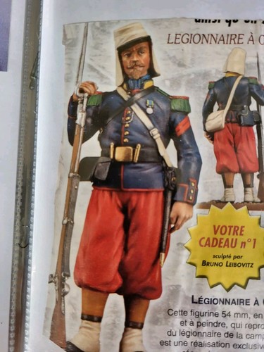 Figurine Metal Modeles – Grenadier à Pied De La Garde En Manteau – 54mm – Premier Empire