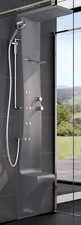 Colonna Doccia Novellini Dress Plus Idromassaggio Soffione Termostatico Grigio