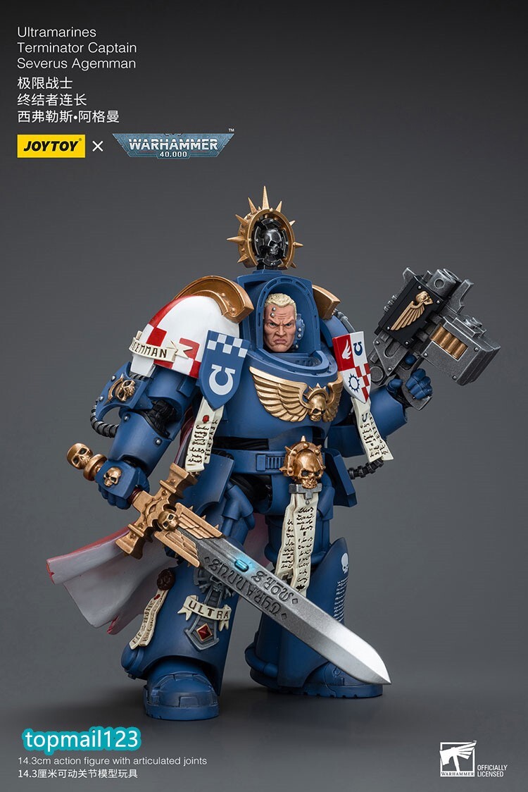 JOYTOY Warhammer 40K JT9916 1:18 Terminator Captain Severus
