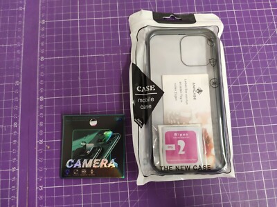 Anacase Apple iPhone 12 Pro Max Hülle Blau mit Camera Schutzfolie (UR)