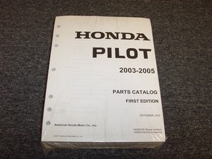 Honda pilot catalog