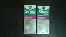 Vicks Sinex Severe Moisturizing Ultra Fine Mist Nasal Spray 265 Sprays Lot of 2
