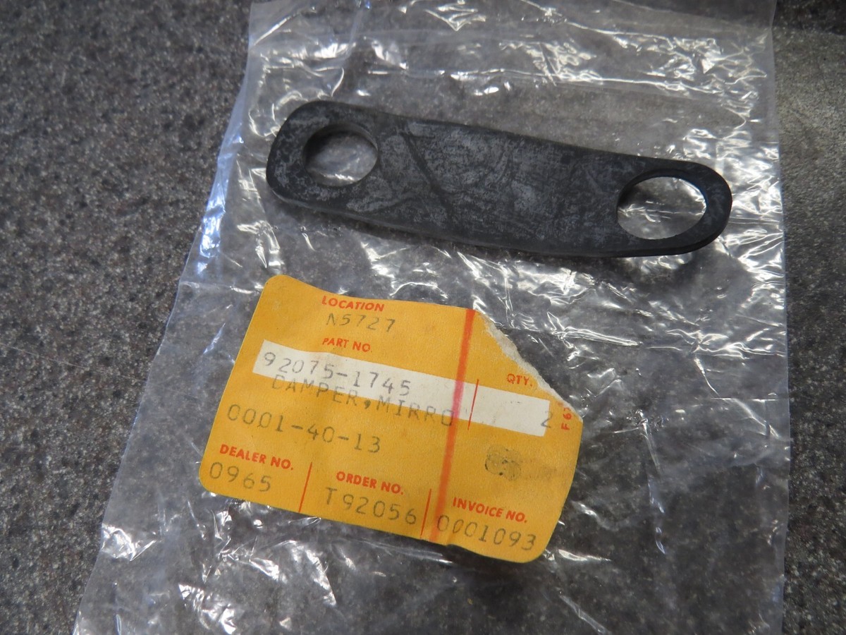 NOS Kawasaki OEM Mirror Damper 87-93 EX500 85-87 ZX600 86-87