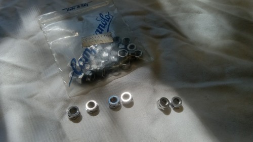 6 Campagnolo Victory Ankermuttern 5 mm x 0,80 Gewinde - Bild 2 von 3