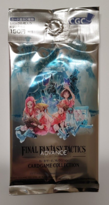 2003 FINAL FANTASY TACTICS ADVANCE CGC CARD GAME BOOSTER PACK
