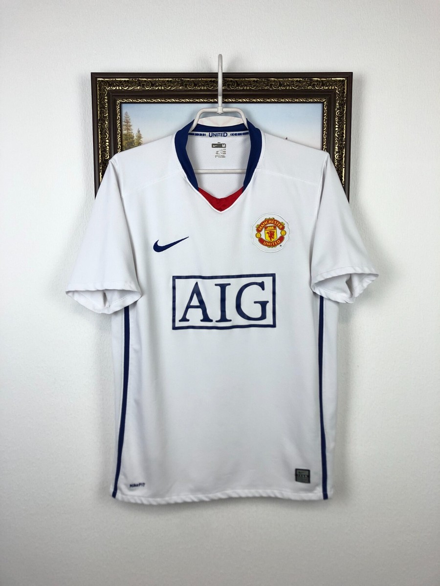 Manchester United Away football shirt 2008 Soccer Nike Jersey Mens