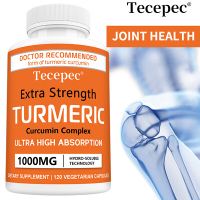 Turmeric Complex 1000mg - Antioxidant, Joint Support Maximum Strength