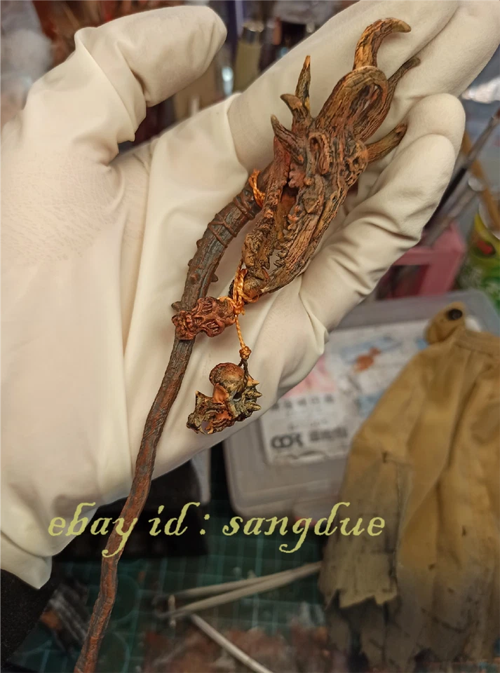 Arma personalizada de 12"" World of Warcraft Gul'dan Staff Soldier Foto 4 de 4