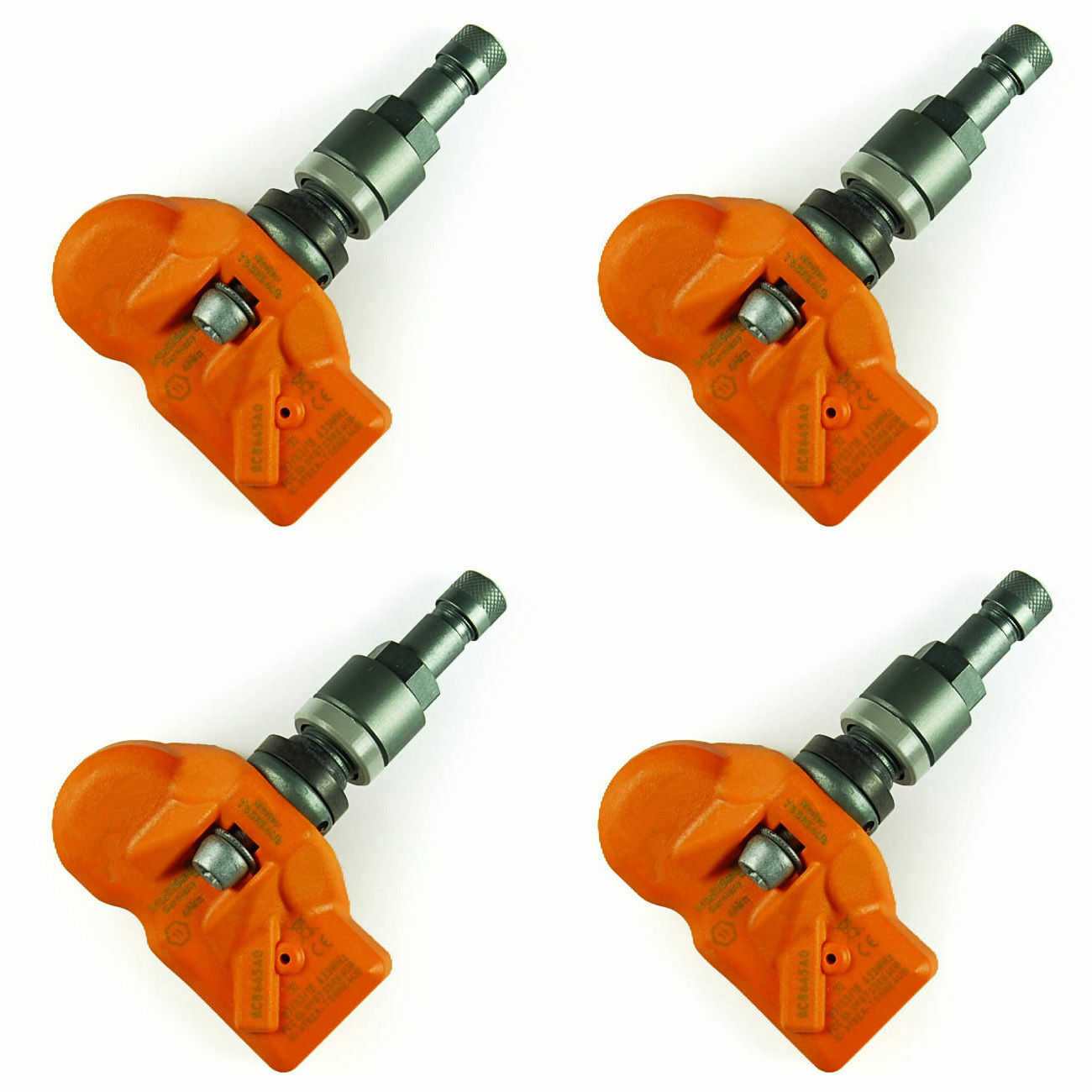 2012.5 Porsche 911 GT3 RS 991.1 New Gunmetal Stem TPMS Set 433mhz