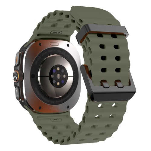 No Gaps Silicone Strap for Galaxy Watch Ultra 47mm - Zdjęcie 17 z 25