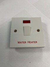 1214C 20amp 1gang double pole switch with neon and cord grip