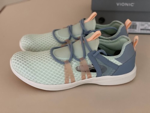 VIONIC Sky Adore Sneakers Walking Comfort Shoes Seafoam Women's 12 NIB | eBay