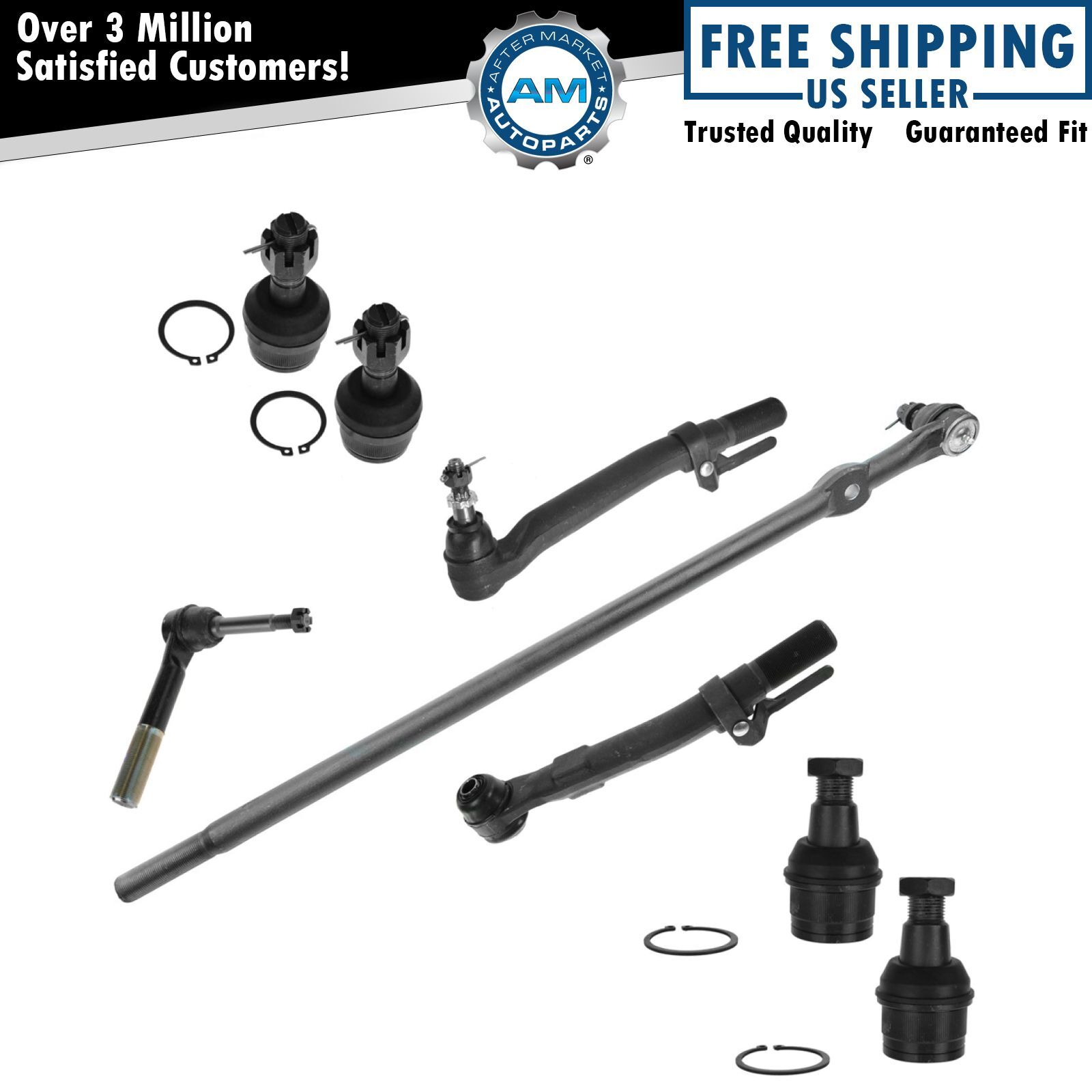 8 Piece Kit Tie Rod End Drag Link Ball Joint LH RH Set for Super Duty Pickup New eBay