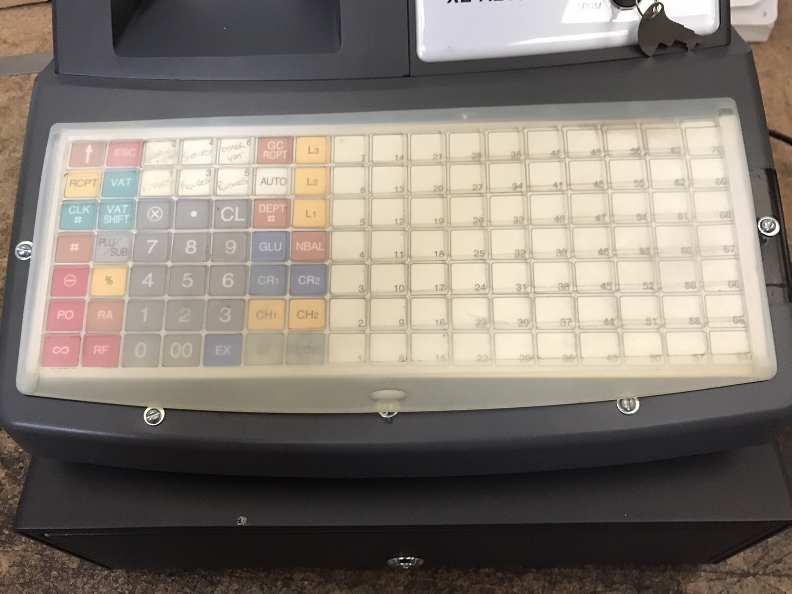 Sharp XE-A213 Electronic Cash Register for sale online | eBay