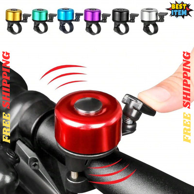 BIKE BELL 7-Colors Bicycle Bell Handlebar Horn Alarm Ring Frame Safety Bell Bike