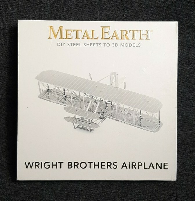 Metal Earth Wright Brothers Airplane Fascinations Metal Earth 3D