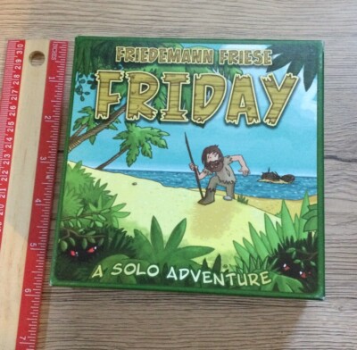 FRIDAY A Solo Adventure Game - 100% Complete - Friedmann Friese, Rio Grande