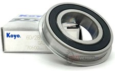 KOYO 60/28 2RS NR BALL BEARING, RUBBER SEALED  SNAP RING 28x52x12mm.
